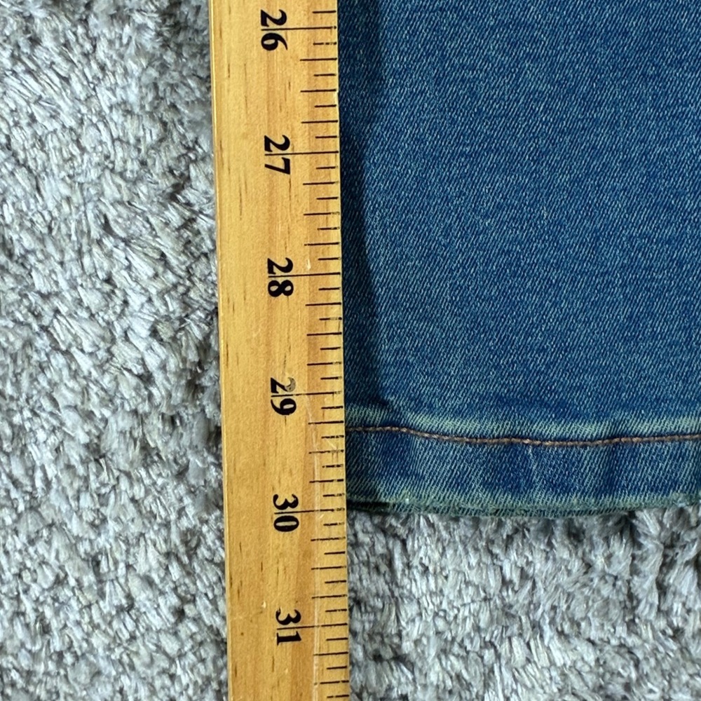 The Perfect Jean NYC Slim Thick Jeans Mens 36x30 Medium Wash Blue Stretch Denim - Picture 7 of 10